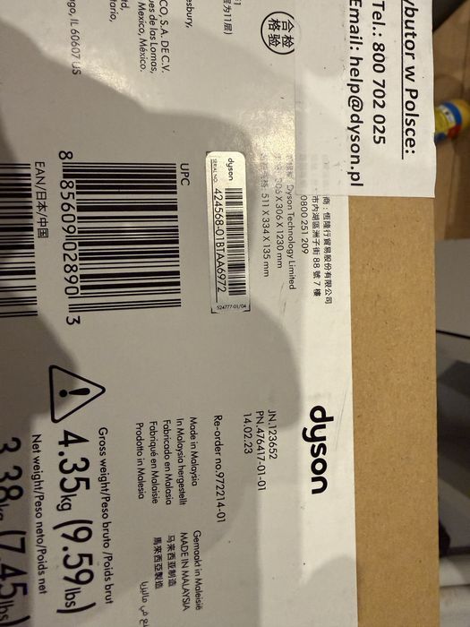 Stacja dokujaca dyson Gen5detect