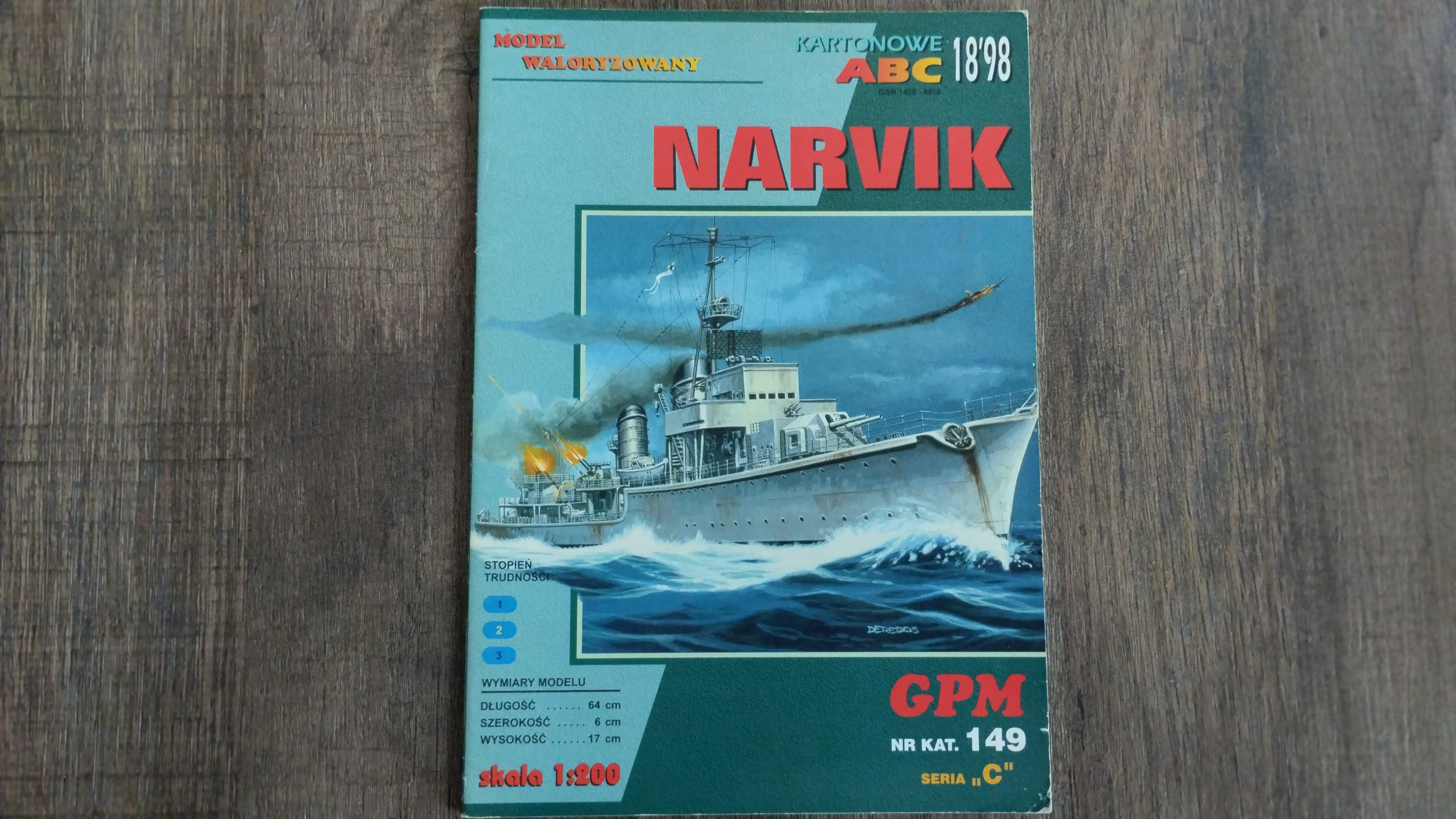 Model Kartonowy GPM Narvik