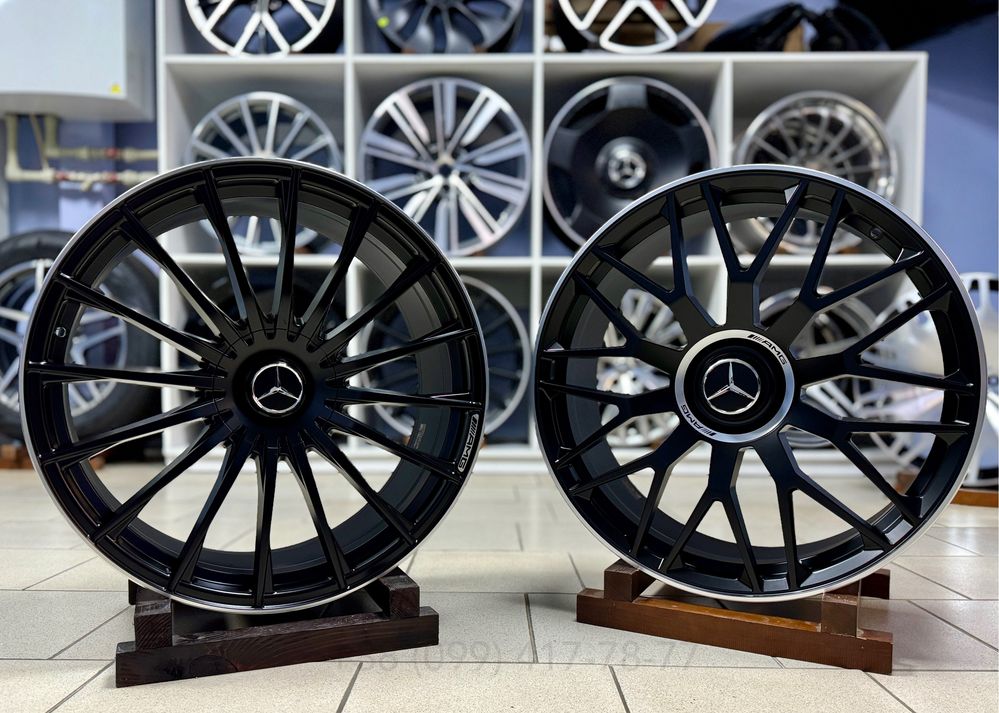 Диски S63 AMG кованные ковка R21 21 5x112  Mercedes W223 X223 Колеса