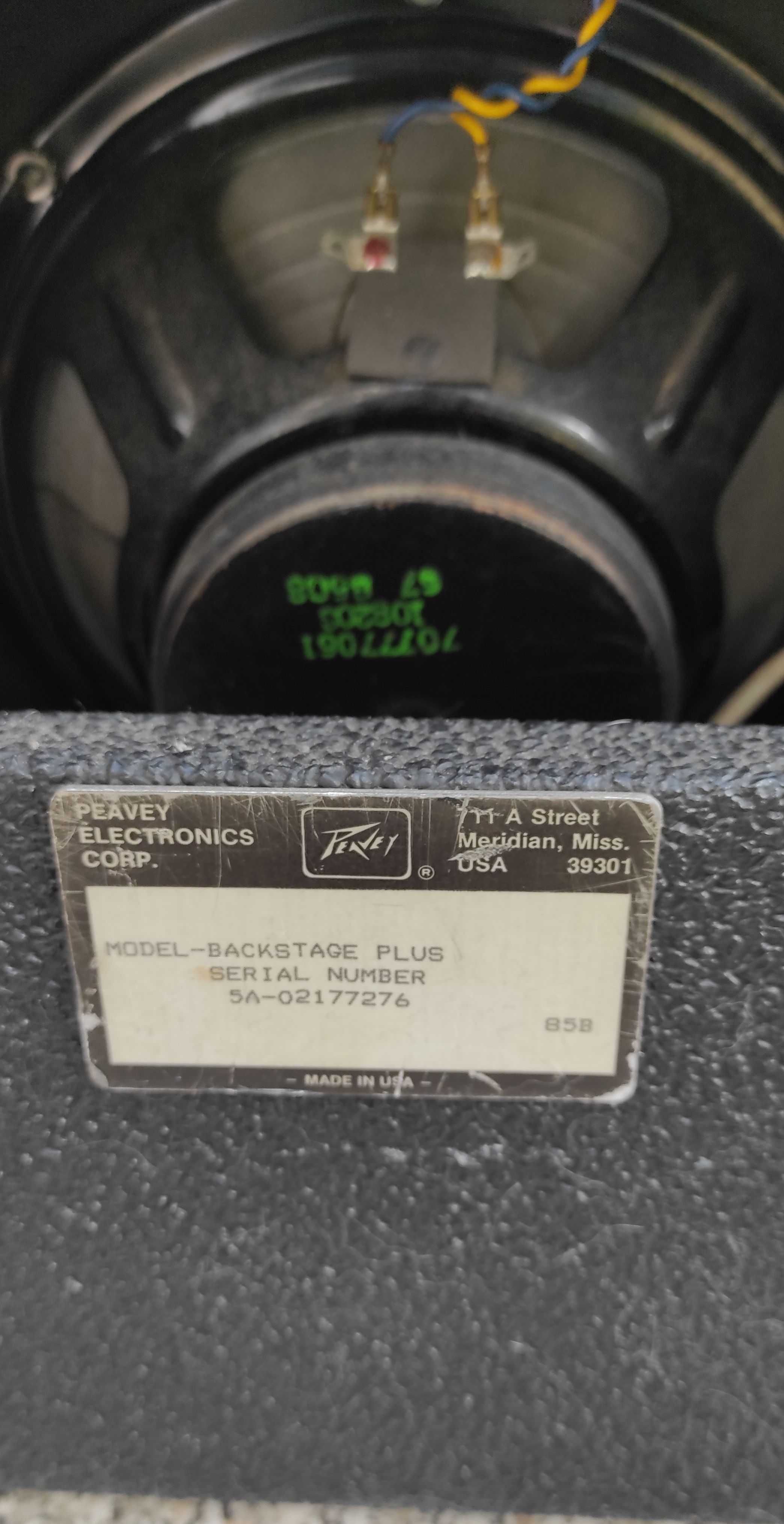 Peavey Backstage Plus 1980 oryginał USA
