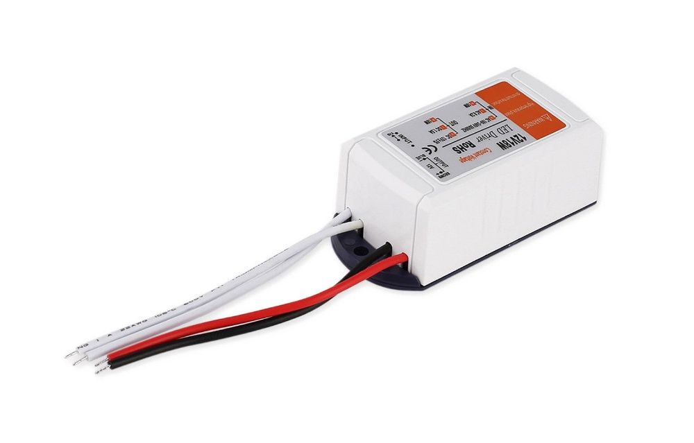 transformador LED Driver Adapter 1.5A 18W AC 90 - 240V para DC 12V