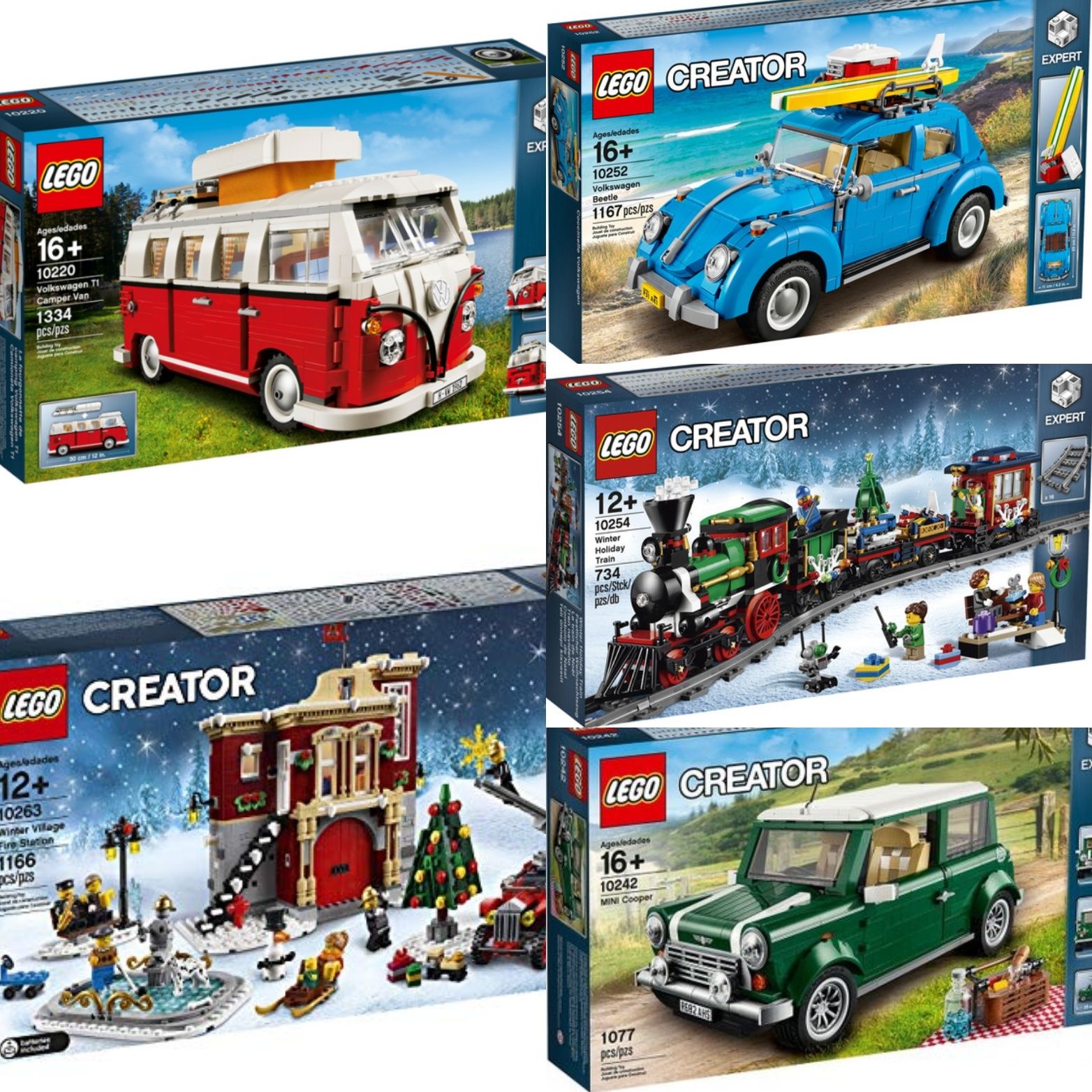 LEGO Creator Expert 10274|10220 |10252  |10263