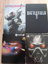 PS3 gry Stellbook,Battlefield,Killzone 3,FIFA 15,Crysis3. Czytaj opis