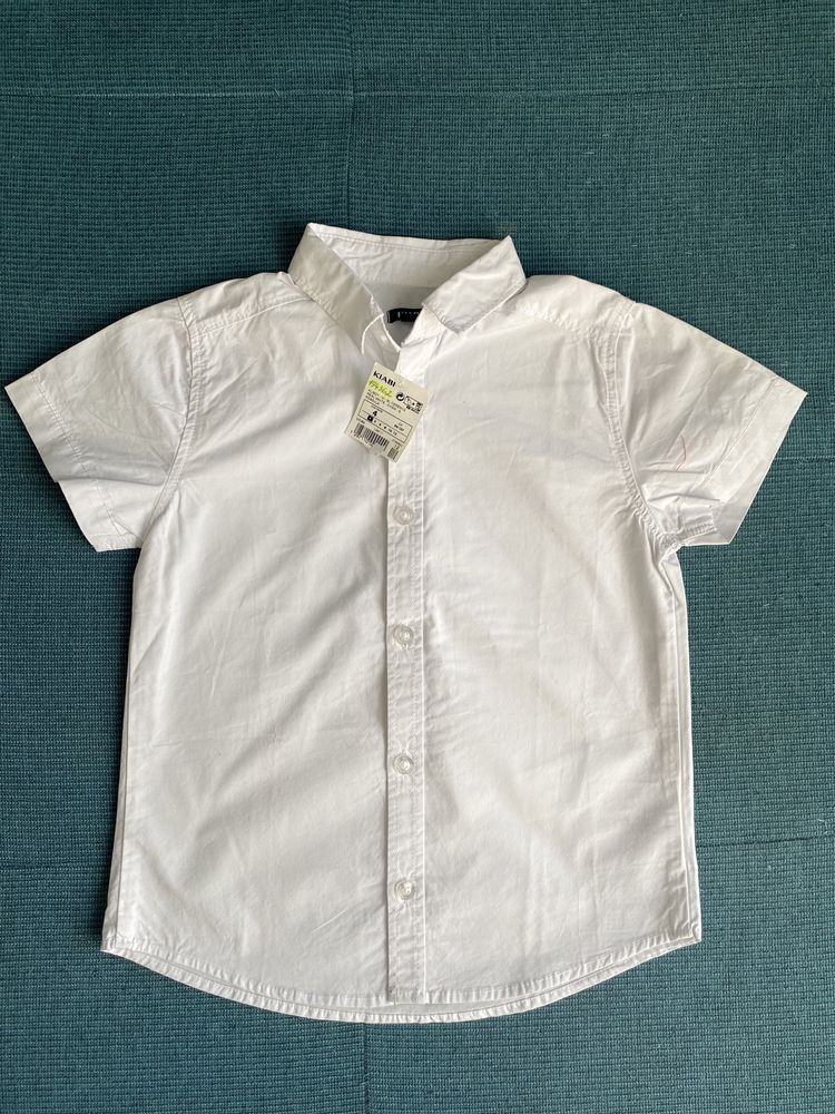 Рубашка белая kiabi