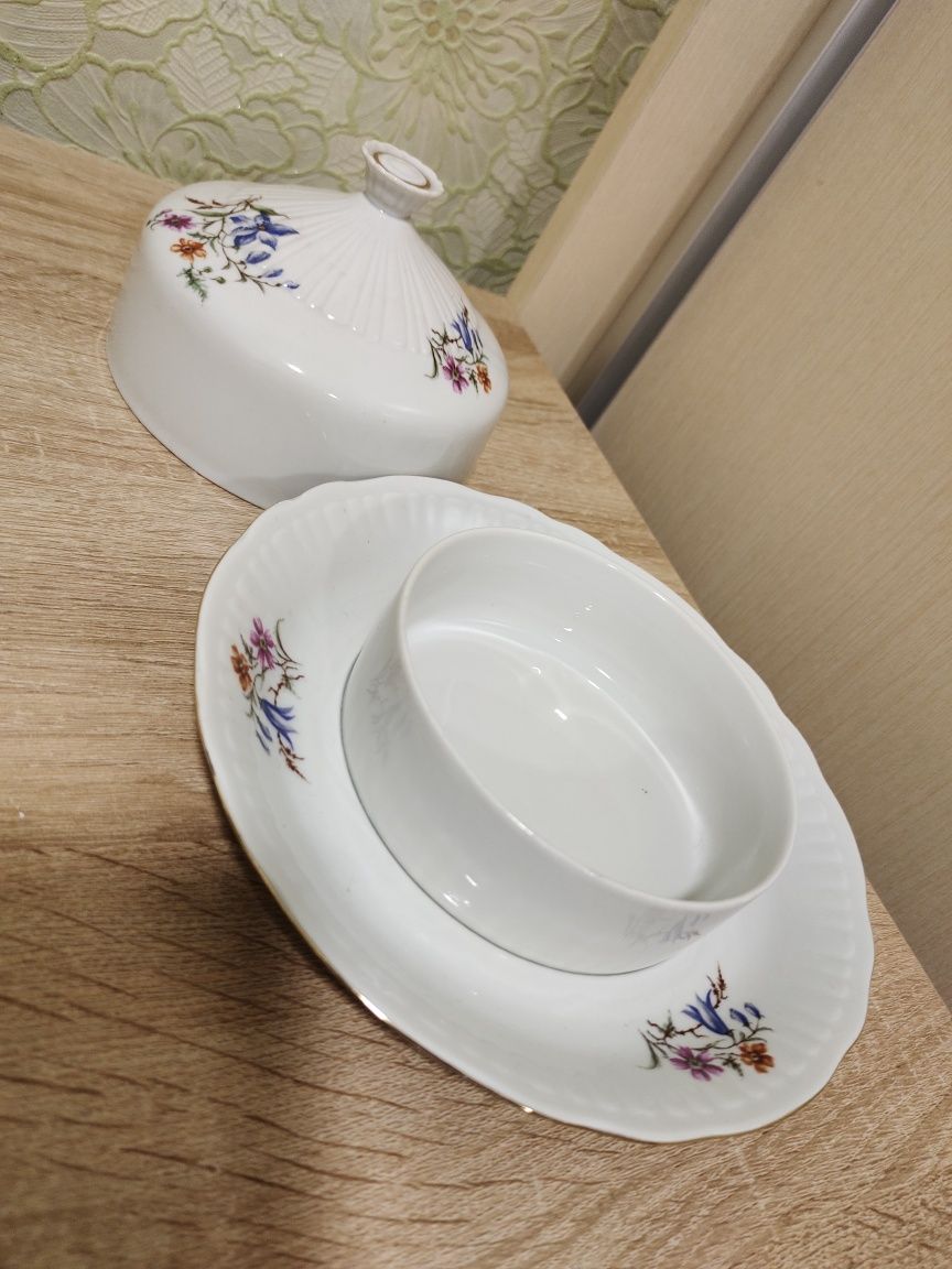 Масленица маслёнка фарфор ссср