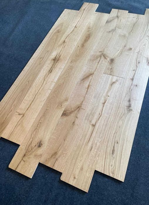 Deska dębowa 15x190x1900 Rustic Elegance Lakier