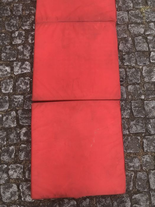 Almofadas de bancada do liverpool antigas