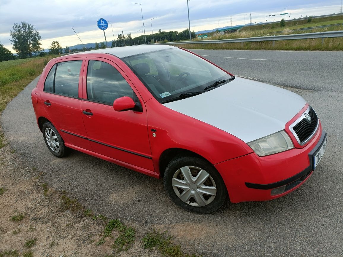 Skoda fabia niezawodny 1.4 MPI Nowe sprzęgło Świeży przegląd