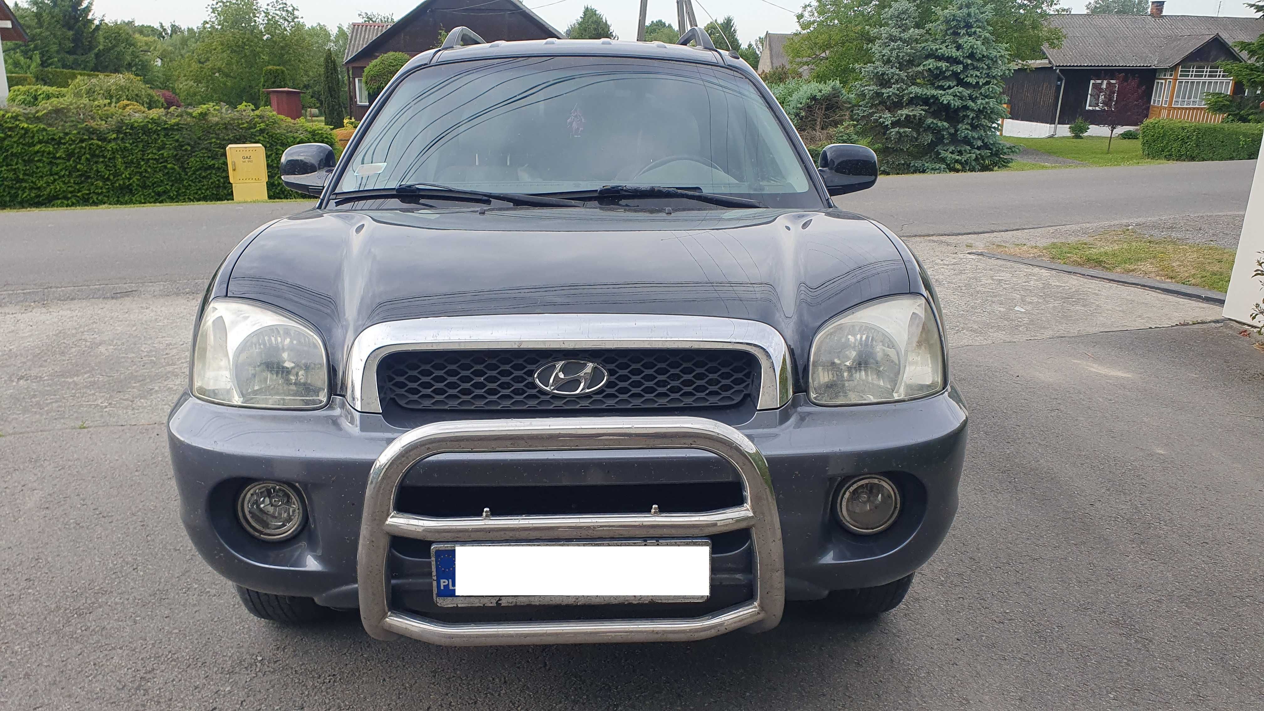 Hyundai Santa Fe 2006r 2,4+gaz LPG Klimatronic Zadbany Bardzo Ładny