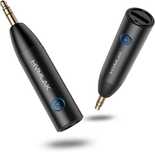 HVMLAK Aux adapter Bluetooth, odbiornik Bluetooth 5.3, jack 3,5
