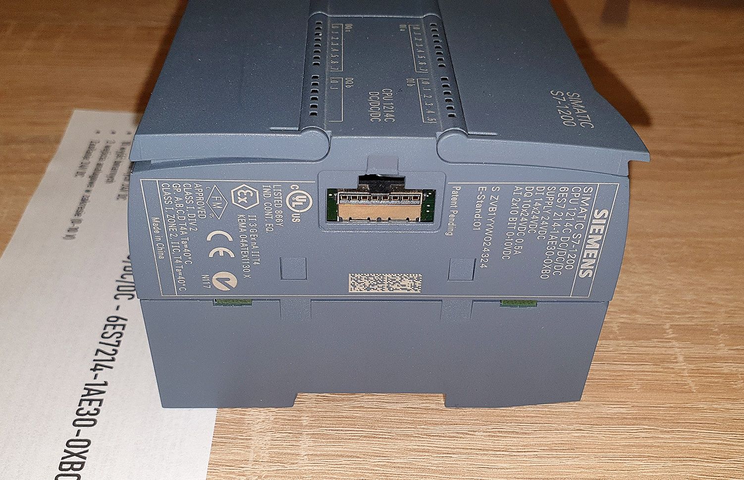 Siemens S7-1200 CPU 1214C DC/DC/DC 24VDC 214-1AE30-0XB0 PLC