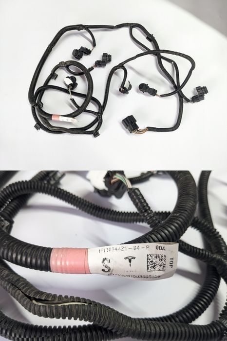 Проводка б/у бампера Model Y S X  парктронік парктроник