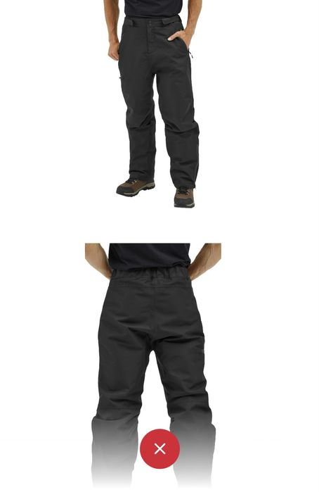 Ocieplane spodnie męskie