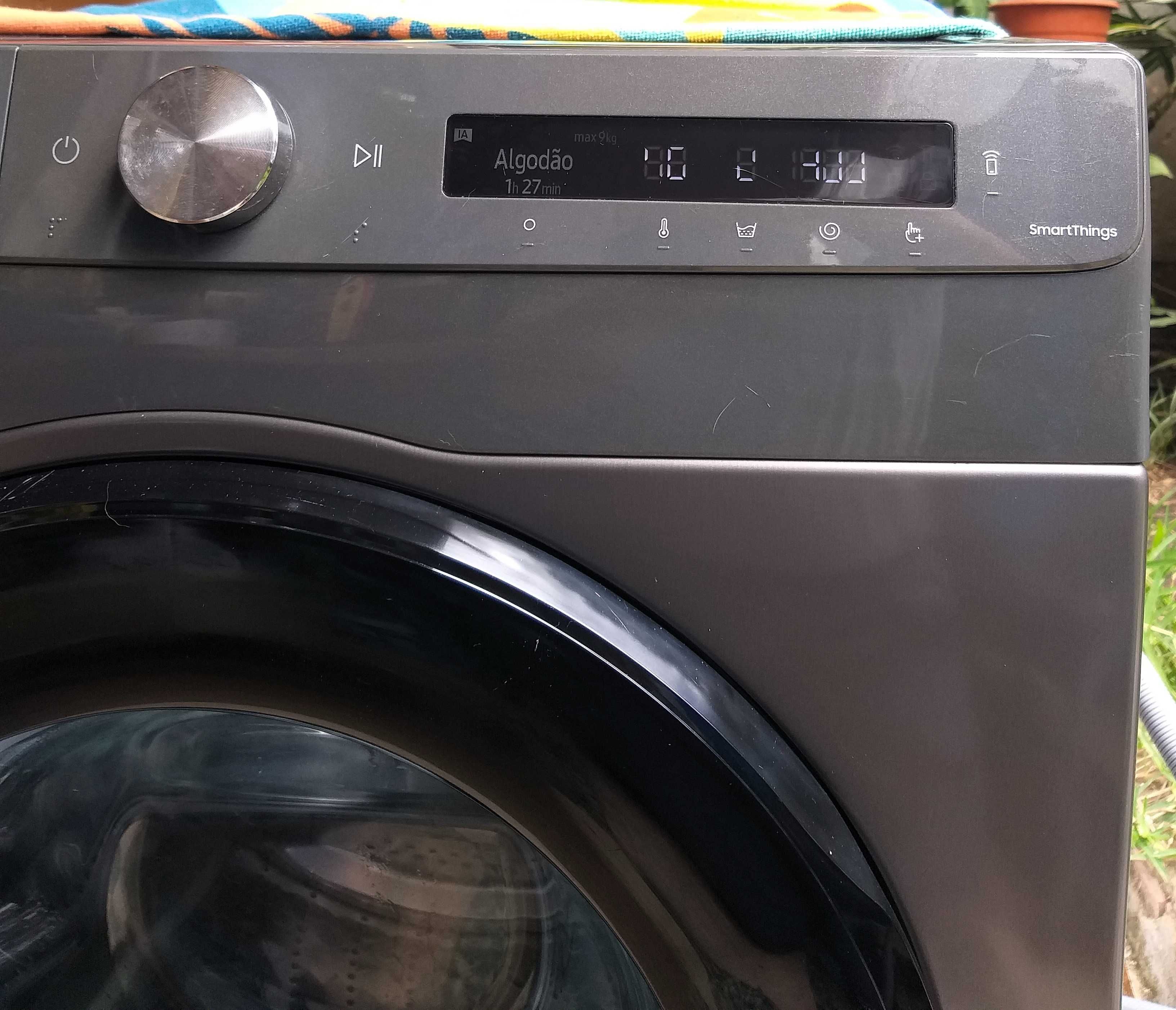 Máquina de Lavar Roupa Samsung 9 kg  A+++ Inox