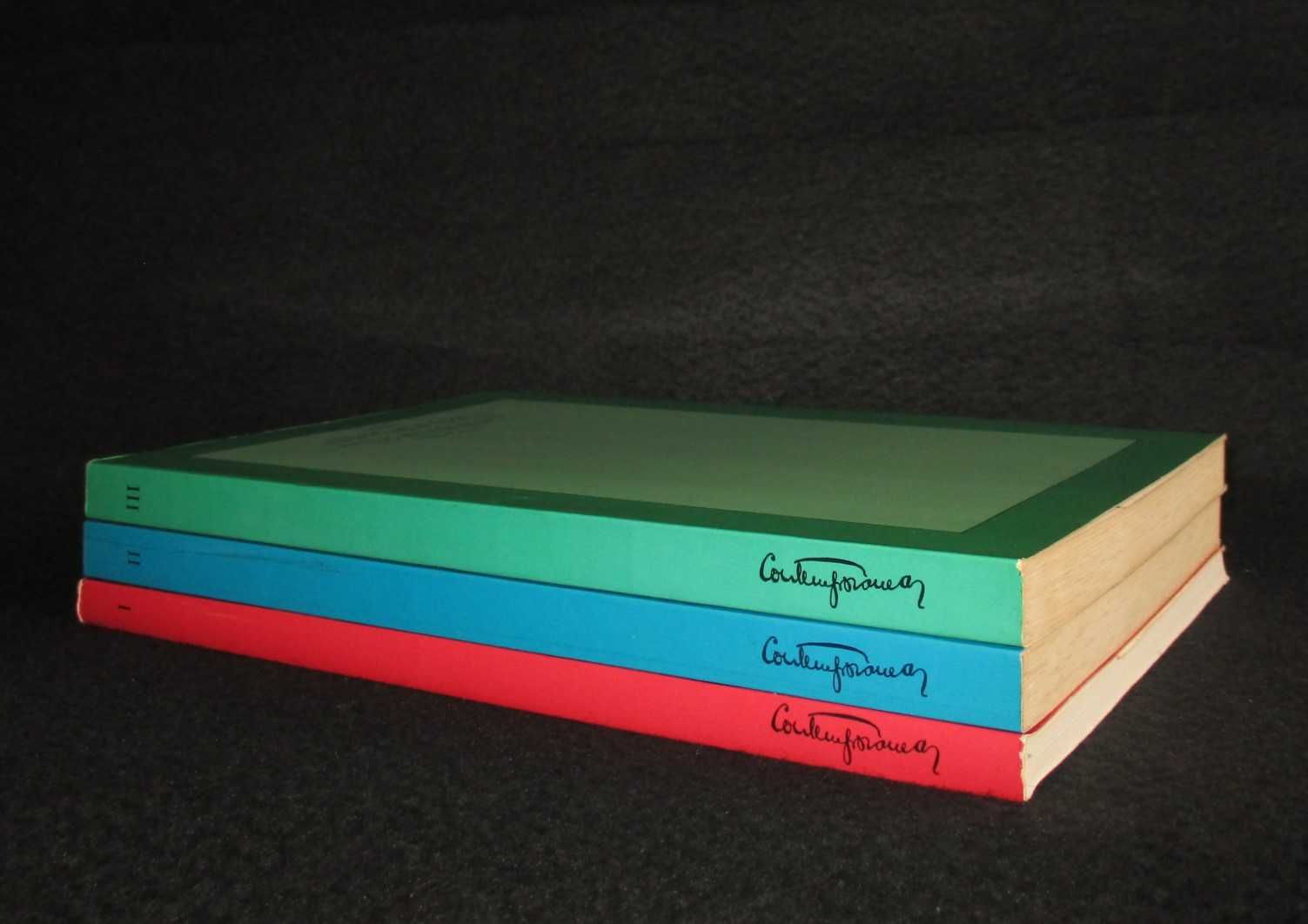 Livros Contemporânea Grande Revista Mensal Contexto 3 Volumes