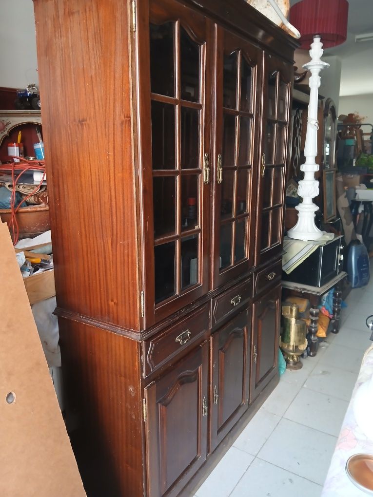 Movel tipo cristaleira da para cozinha regional mede 1.31 de frente x
