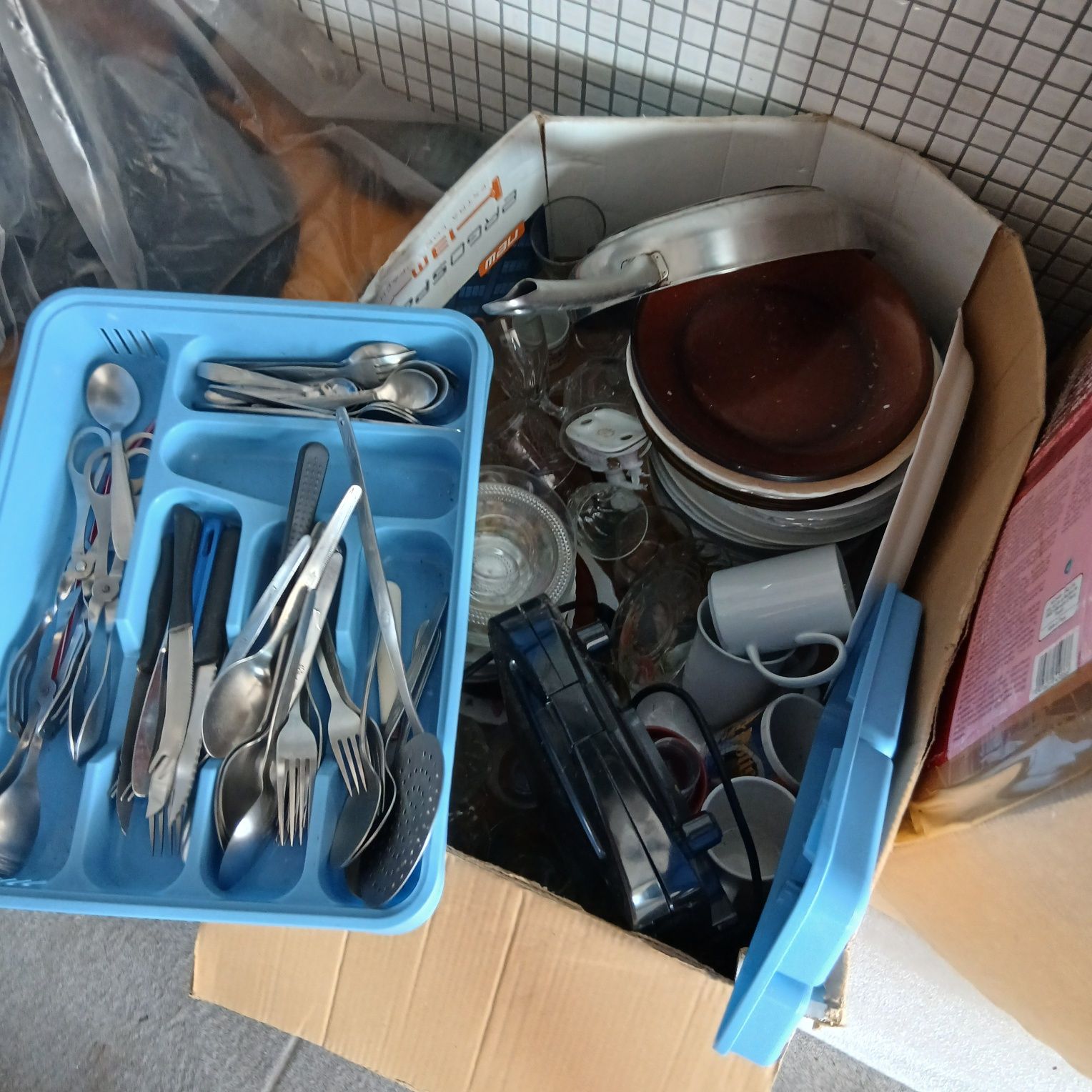Vários artigos de cozinha