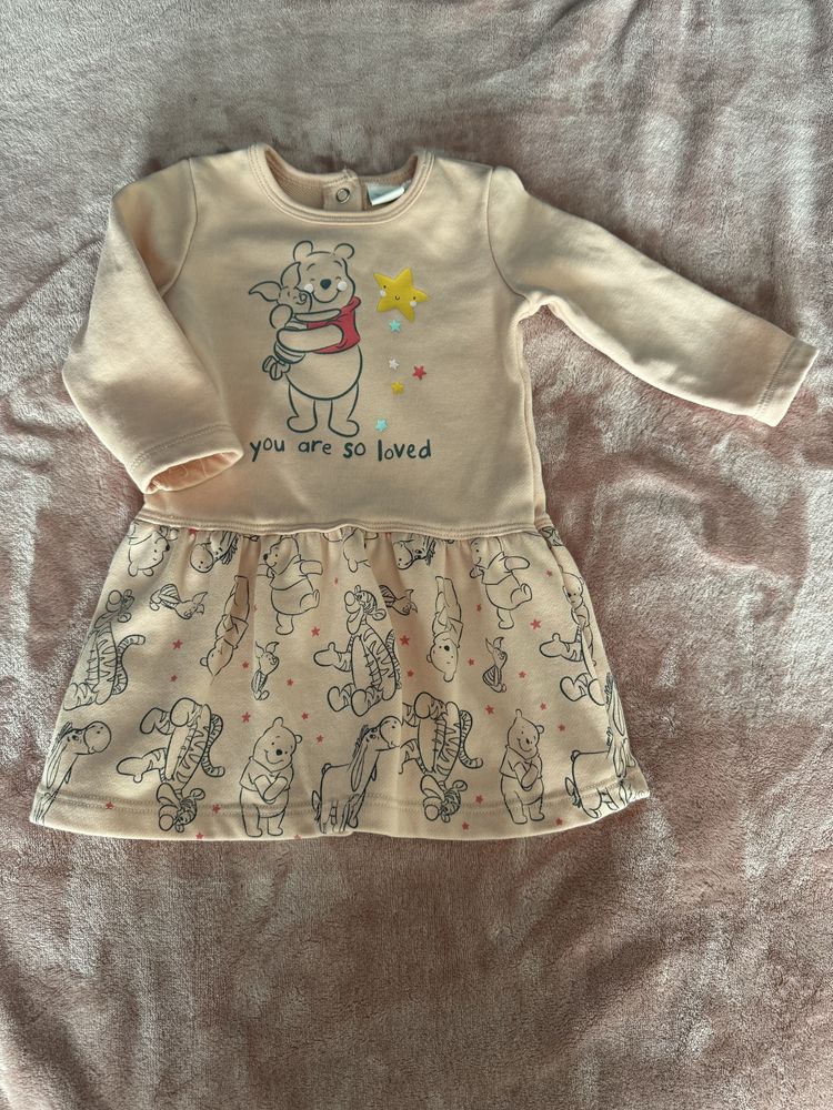 Sukienka Disney Kubuś Puchatek rozmiar 62/68