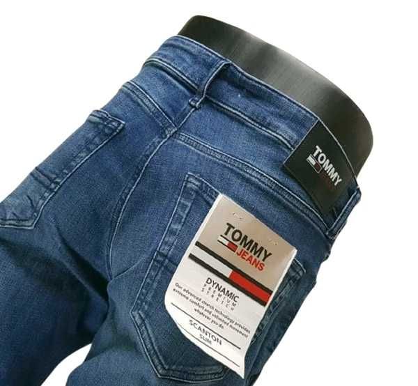 Męskie jeansy Tommy Jeans Scanton Slim Tommy Hilfiger nowe - W33/L34