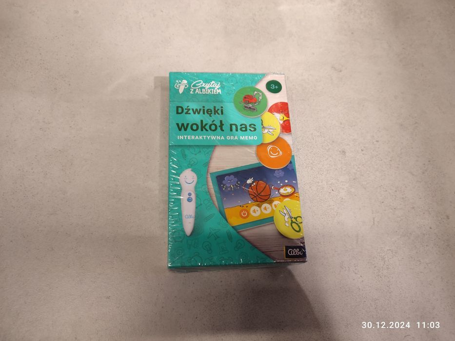 Nowa interaktywna gra memo Albik Dźwięki wokół nas