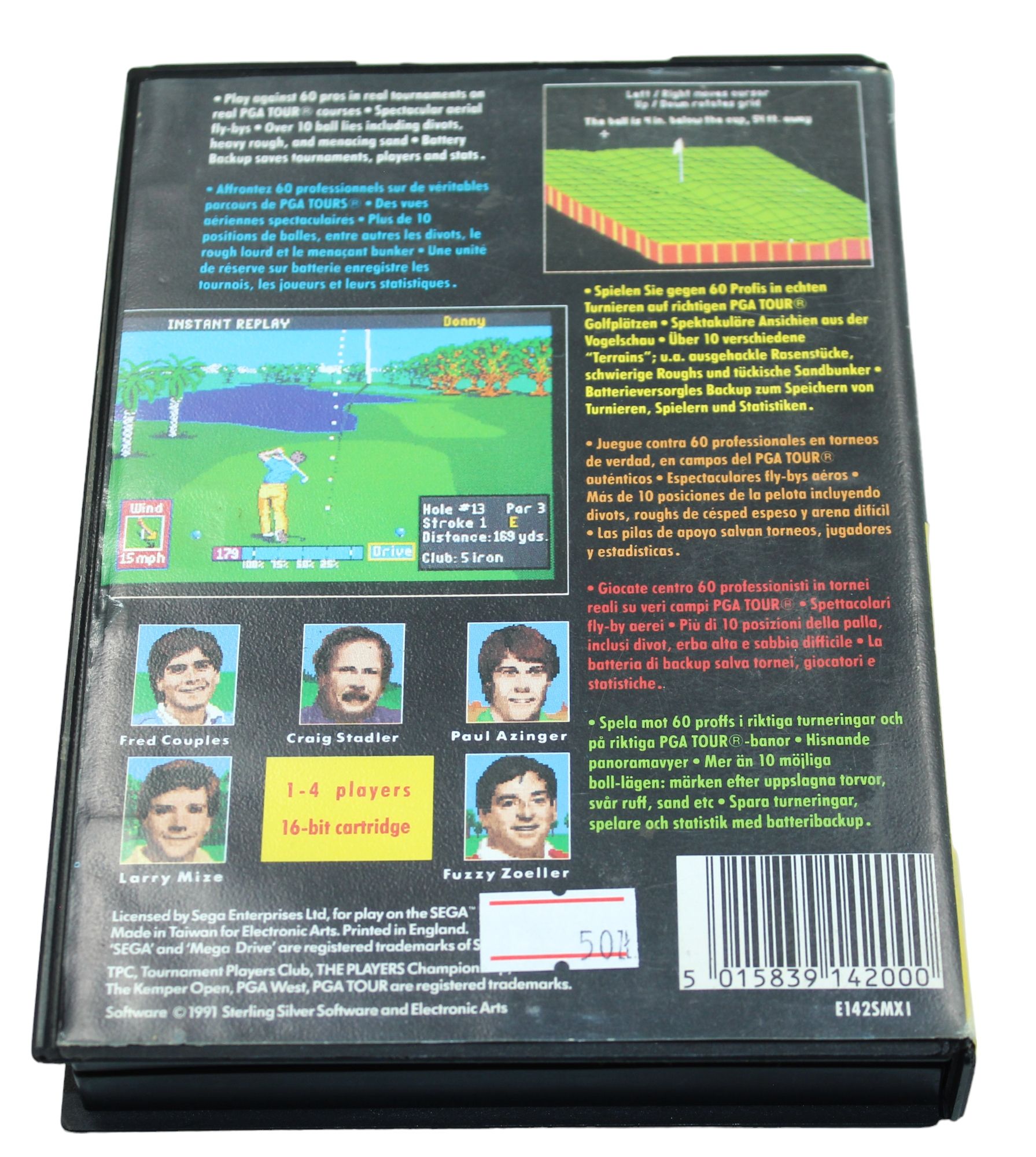 PGA Tour Golf Sega Mega Drive