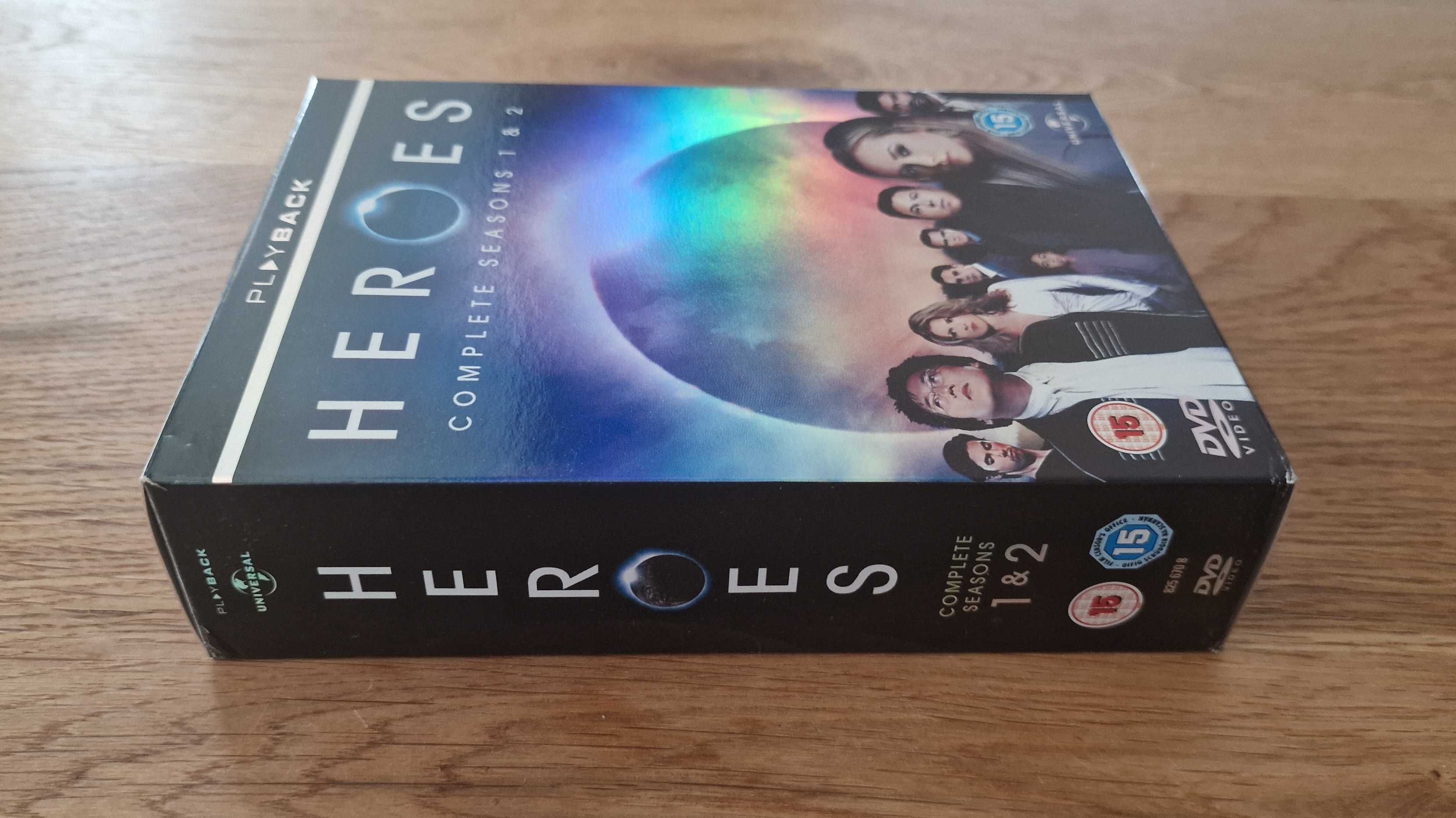 Heroes sezon 1 & 2 DVD box