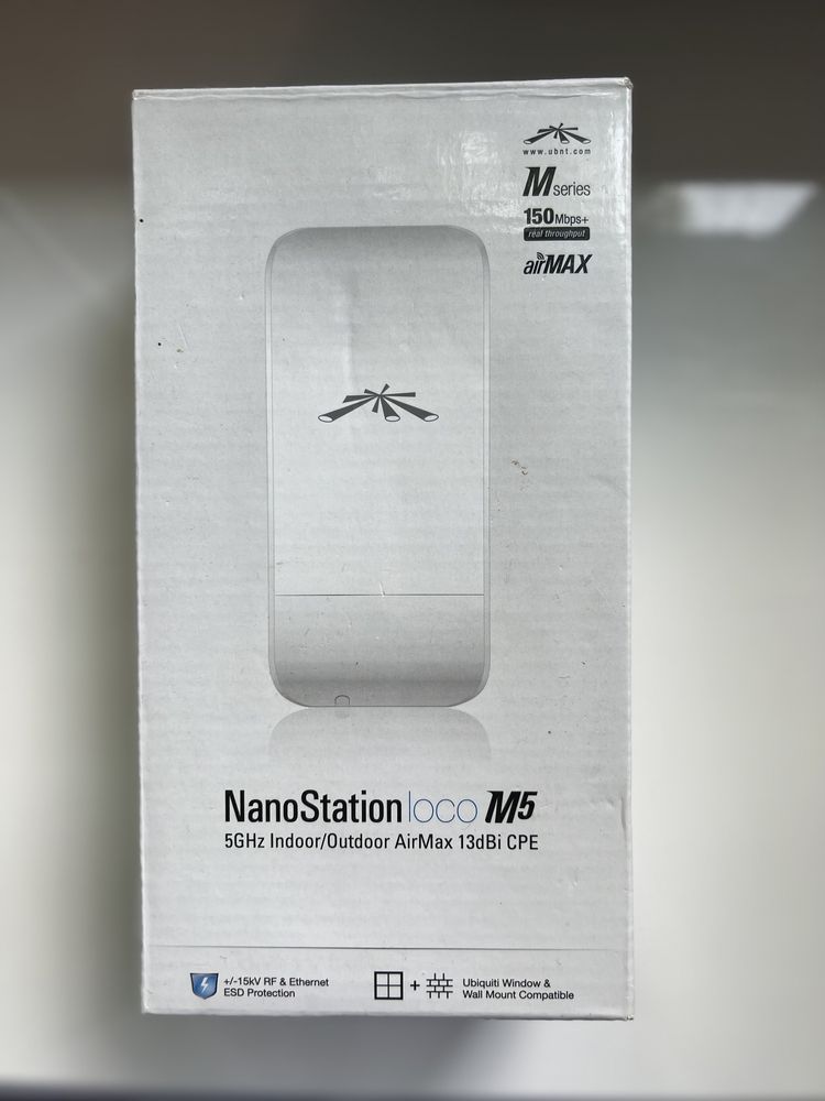 Точка доступу Ubiquiti NanoStation Loco M5