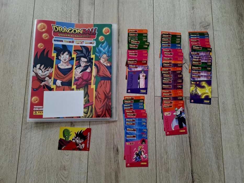 Dragon Ball Universal Collection Album + 60 kart + 1 karta limitowna