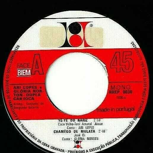 Ari Lopes & Gloria Norton - made in PORTUGAL 1972 - EP 45 Rpm 7"
