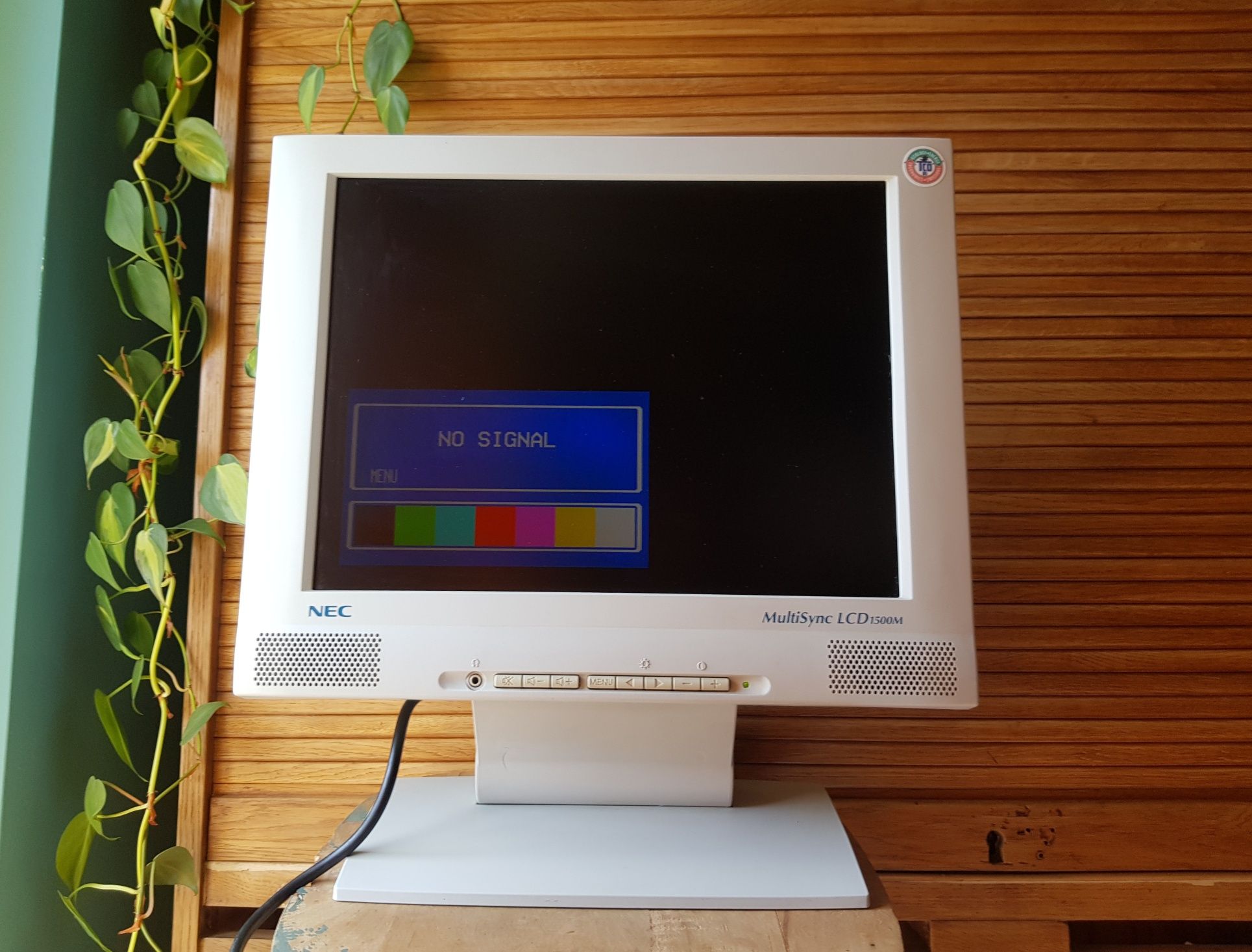 Monitor NEC 1500M LA-1524HMW MultiSync LCD/ Unikat/ 1999r./ Japoński