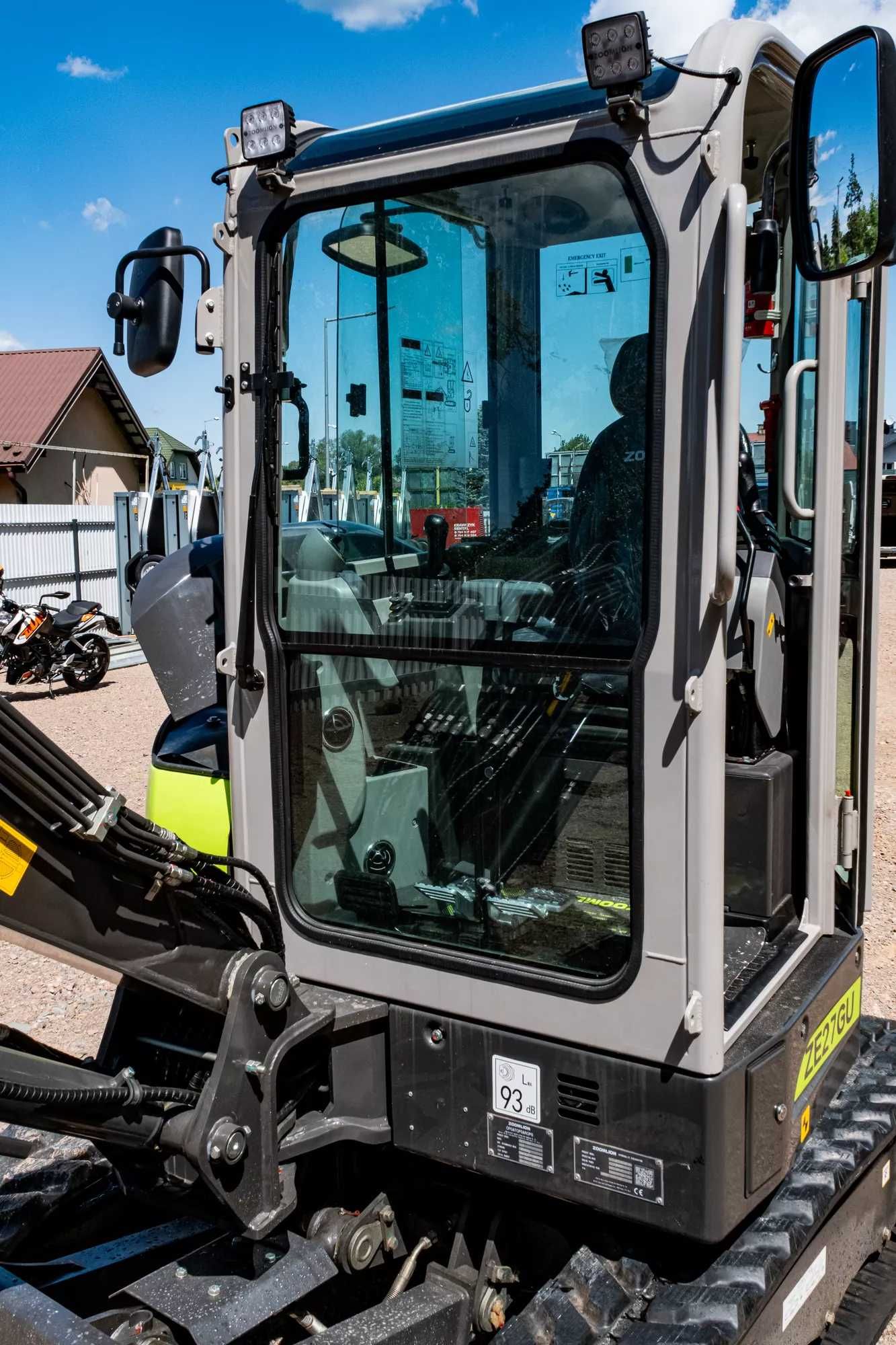 Minikoparka gąsienicowa Zoomlion ZE27GU Klima Leasing