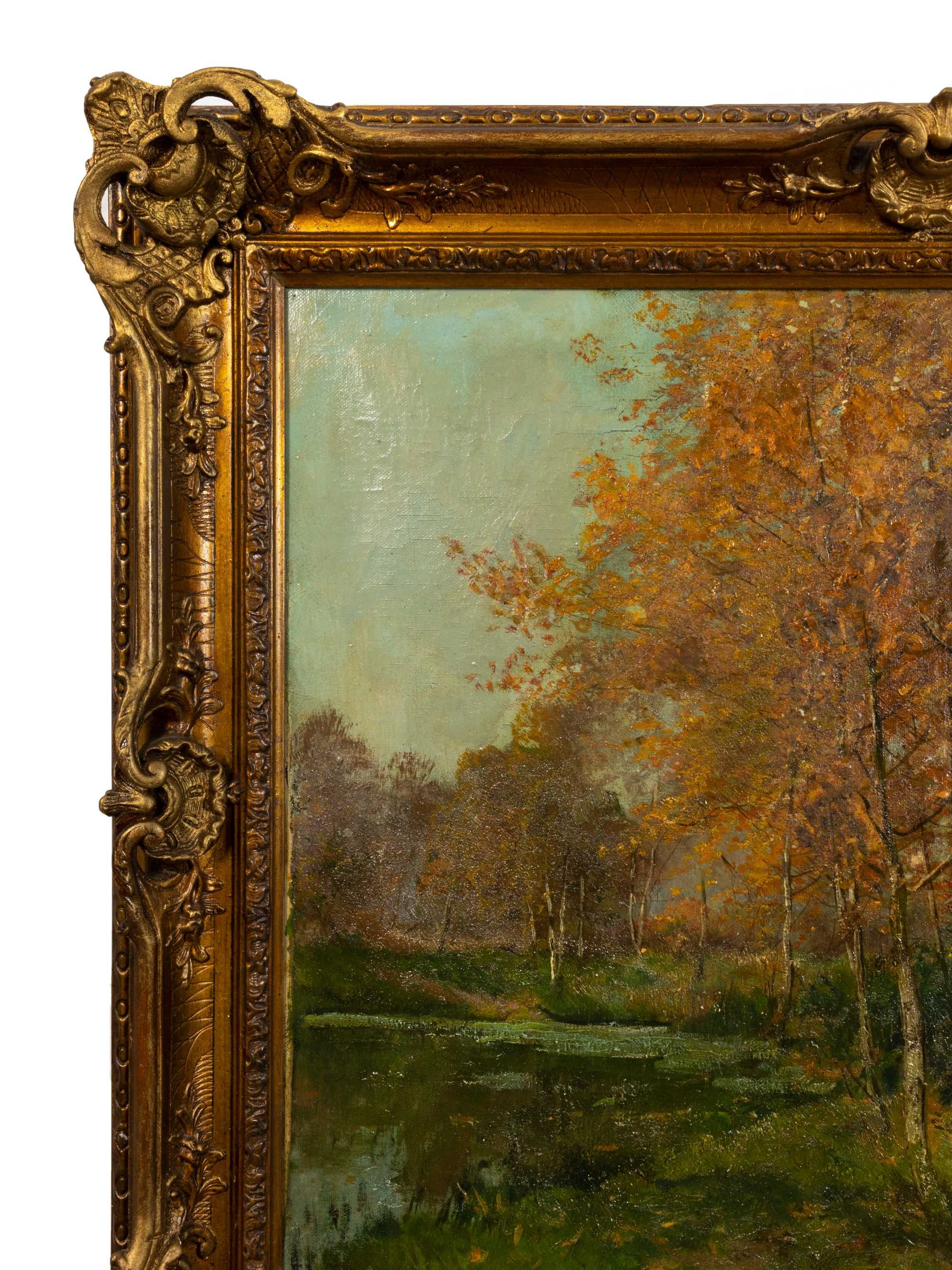 Pintura outono caça raposa | século XX