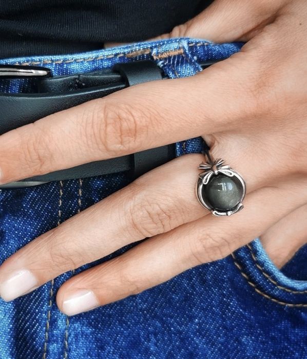 Срібна каблучка Мадемуазель бренд Орінго