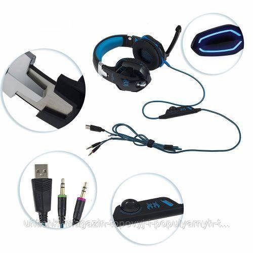 Kotion Each G2000 з мікрофоном і підсвічуванням Blue