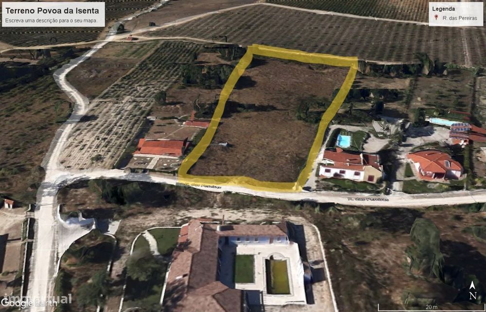 Terreno com 7400m2,   Póvoa da Isenta
