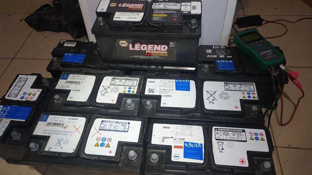 АКБ Аккумуляторы авто и электрики из ЕС AGM EFB ОбменГарантия Покупаем