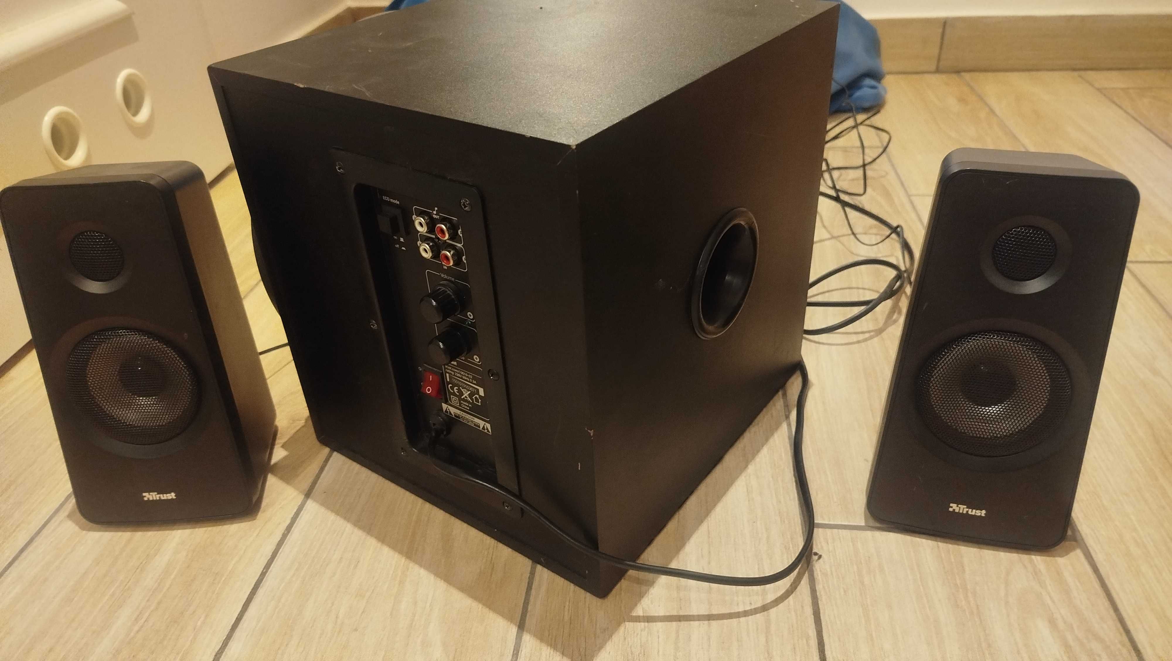 Trust tytan 2.1 Subwoofer Głośniki Bass