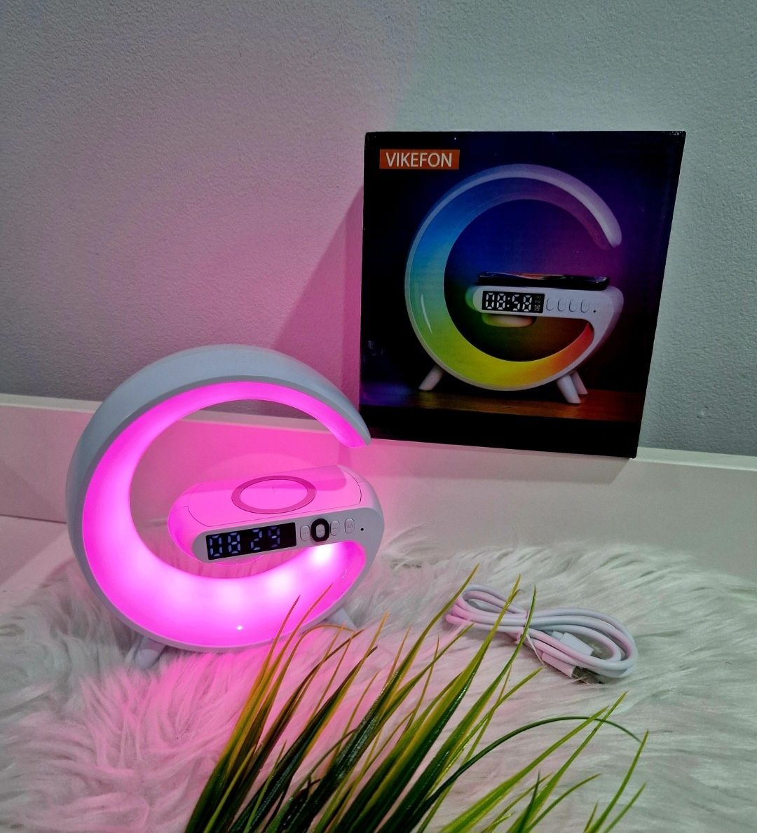 Rádio despertador bluetooth