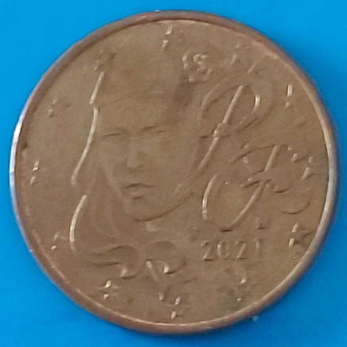 5 Cêntimos de 2021  da França