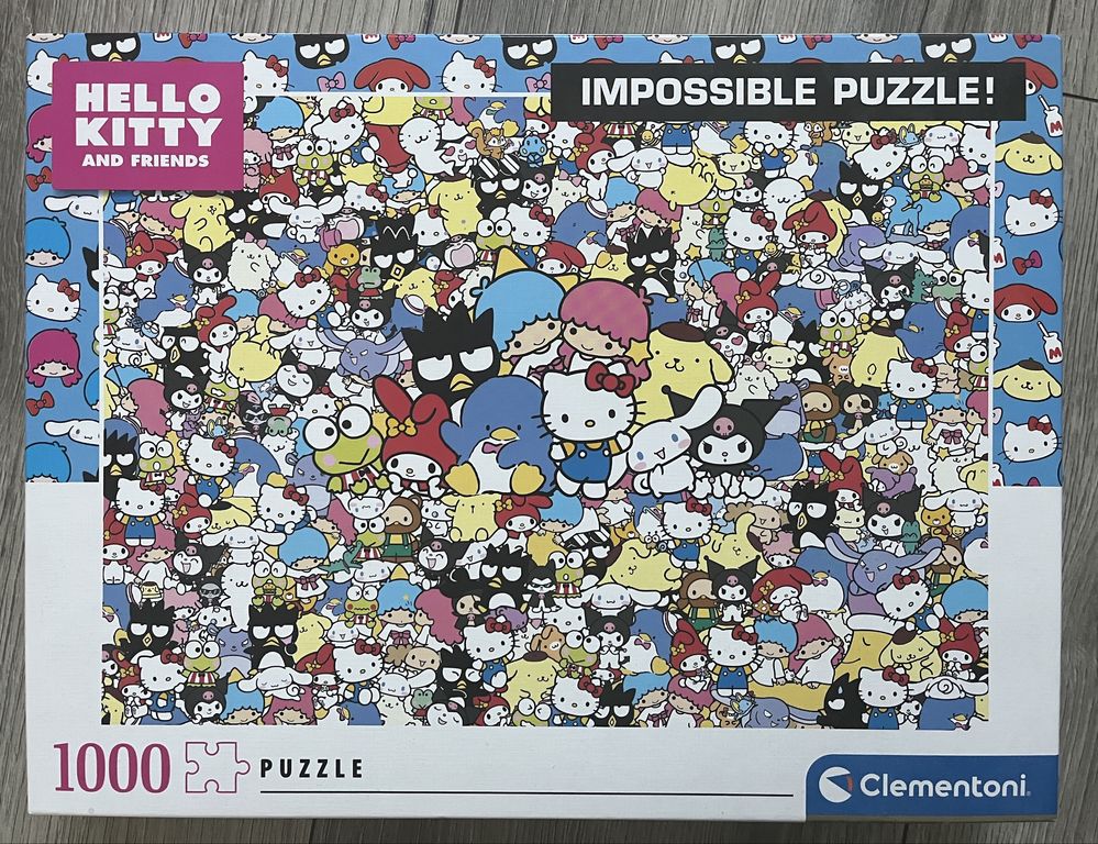 Puzzle hello kitty 1000