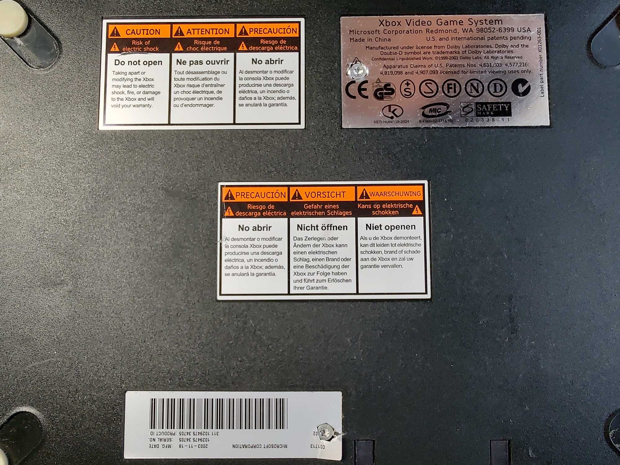 Xbox Classic UNLEASH 1.4 mod + adapter + 17 gier 100% sprawny