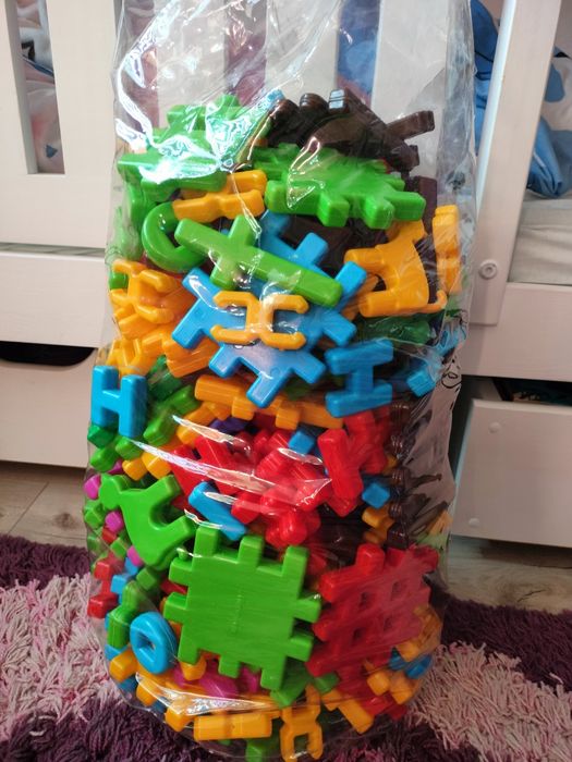 Klocki waffle konstrukcyjne