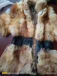 Шубка з коротким рукавом з лисиці