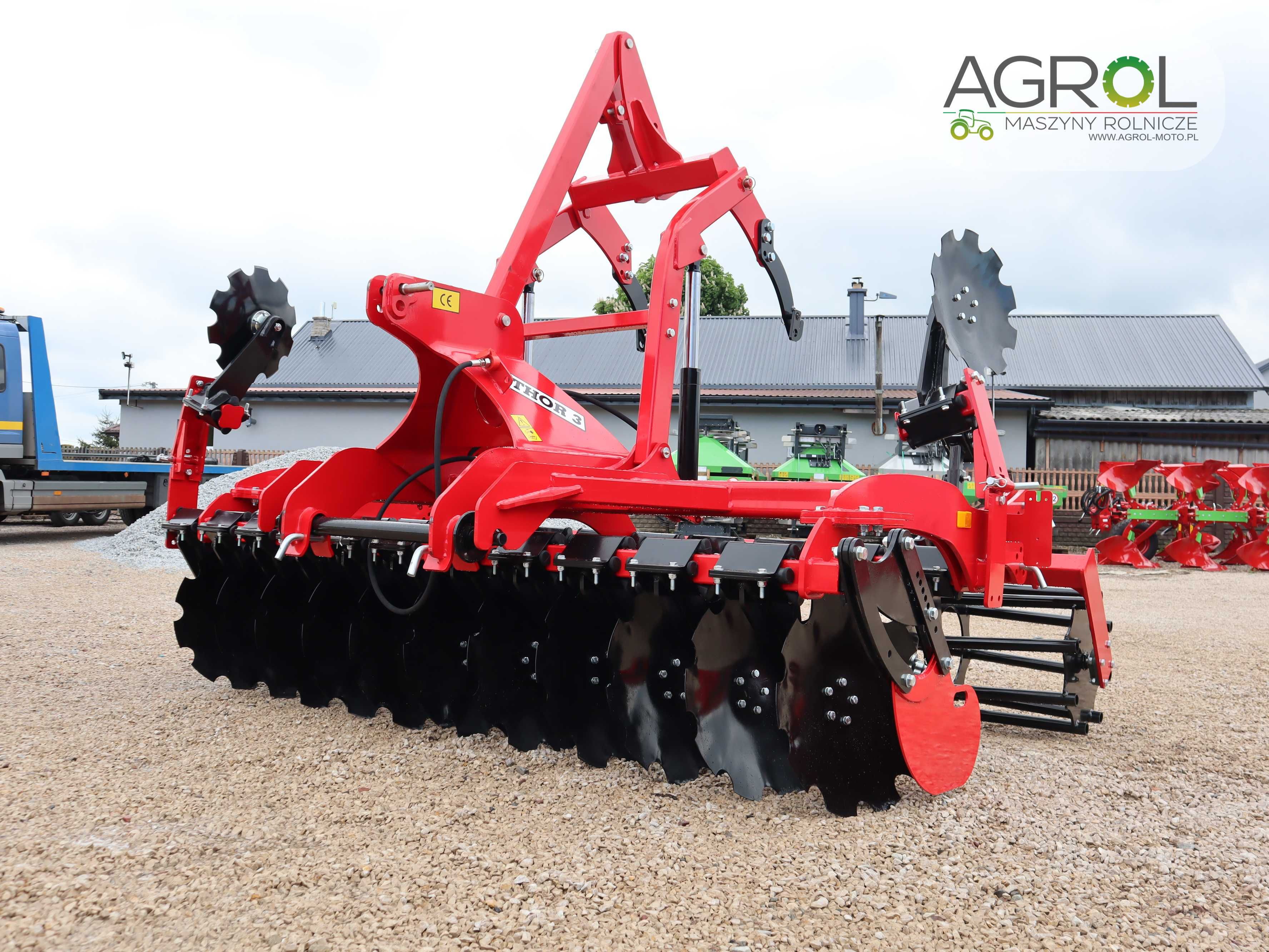 Agregat talerzowy Agro-Faktory 2,7 3m fi510 560 InterTech Grano System