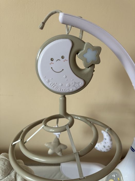 Karuzela na łóżeczko Chicco Next2Dreams – beżowy, stan idealny