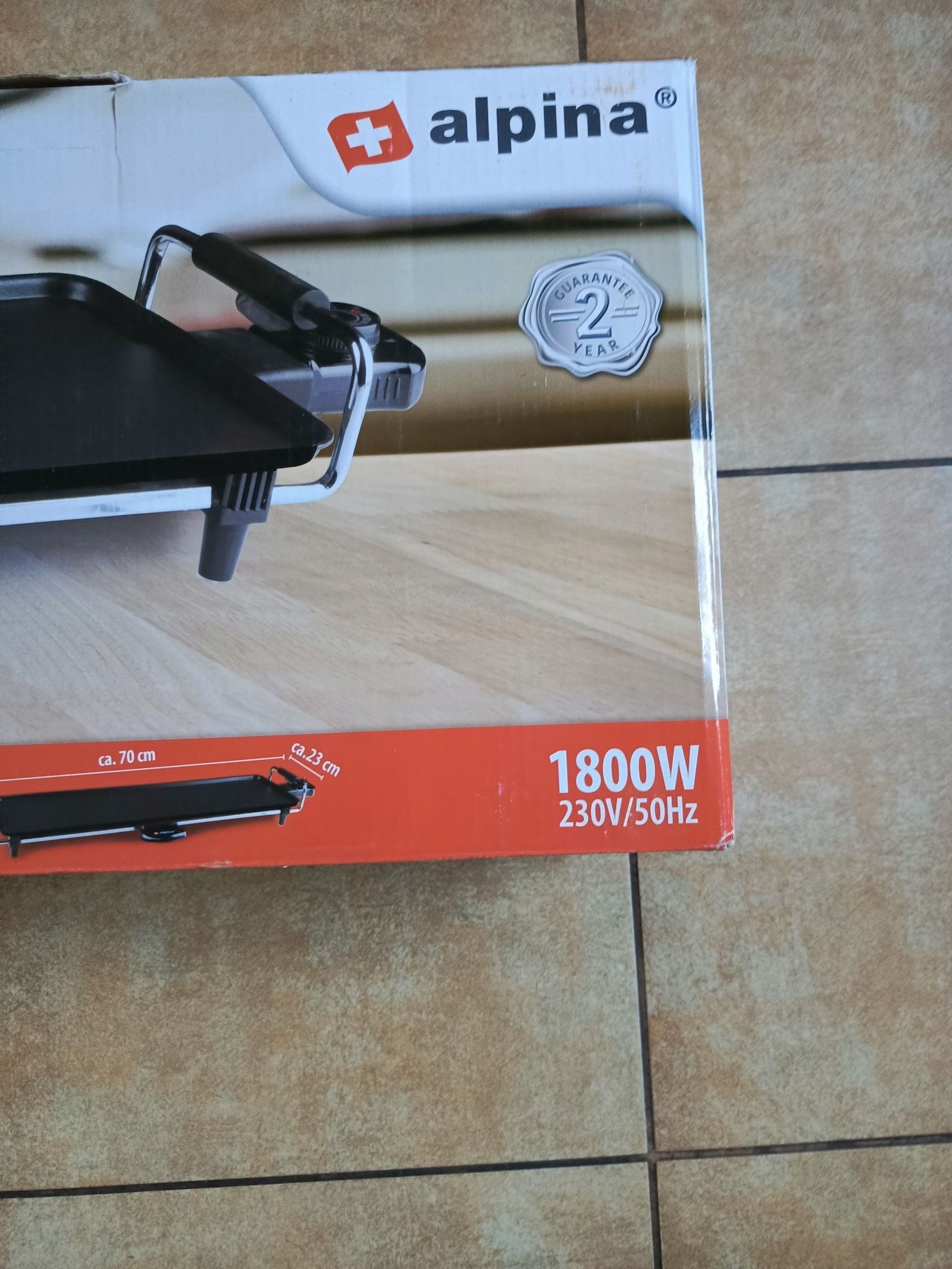 Grill elektryczny firmy Alpina