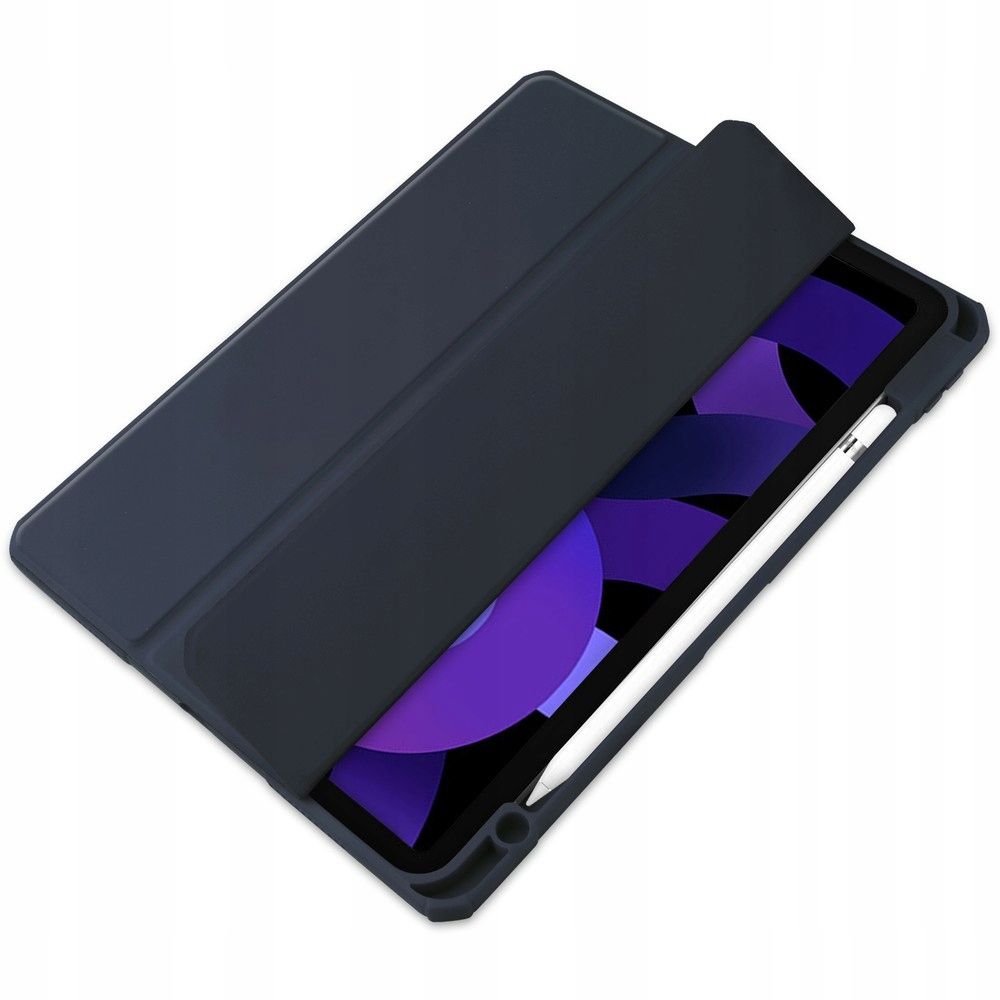Etui do IPad 9/8 10.2" 2021/2020 Wytrzymałe z Miejscem na Rysik Szare