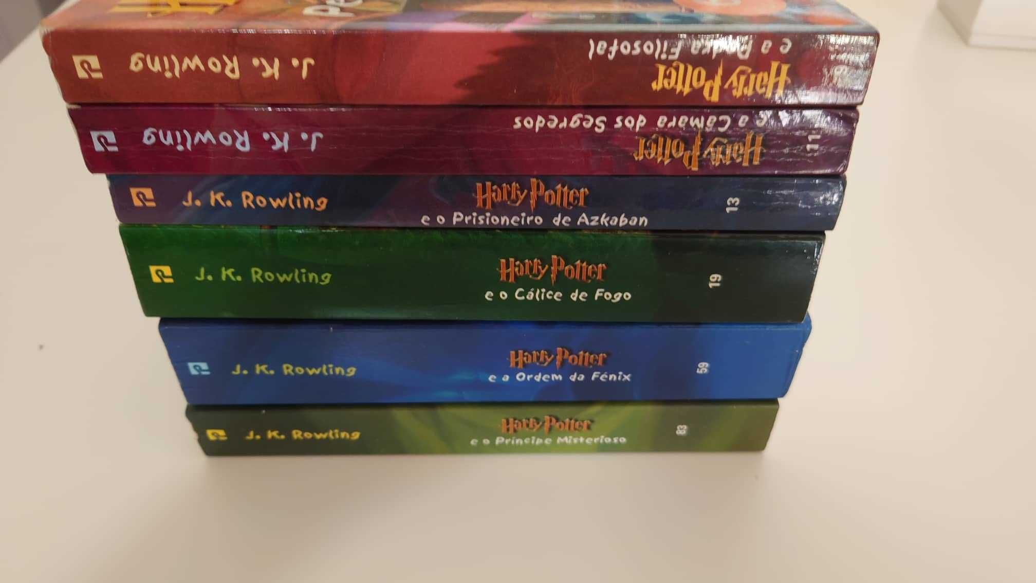 Coleção de livros do Harry Potter