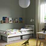 Łóżko dziecięce Ikea Kritter 70 x 160 białe