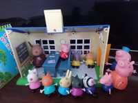 Szkoła Przedszkole Świnki Peppy+figurki